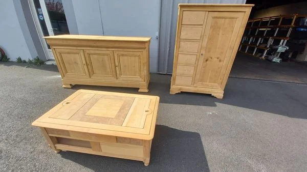 Décapage de meubles en bois par micro gommage